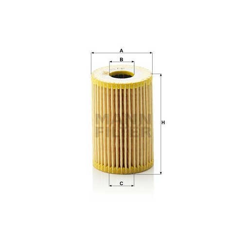 &Ouml;lfilter MANN-FILTER HU 610 x f&uuml;r MERCEDES-BENZ