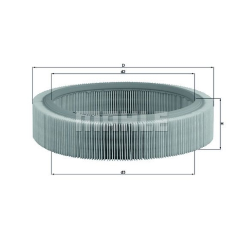 Luftfilter KNECHT LX 317 f&uuml;r FORD GMC HONDA RENAULT VOLVO RENAULT TRUCKS