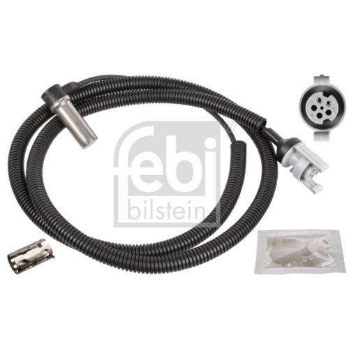 Febi Bilstein 172061 ABS-Sensor mit H&uuml;lse und Fett, 1 St&uuml;ck
