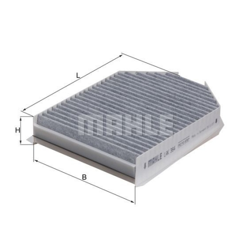Filter, Innenraumluft KNECHT LAK 364 f&uuml;r JAGUAR