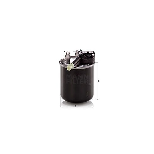 Kraftstofffilter MANN-FILTER WK 820/17 f&uuml;r MERCEDES-BENZ NISSAN