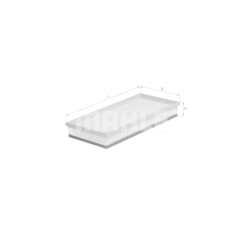 Luftfilter KNECHT LX 596 f&uuml;r VOLVO