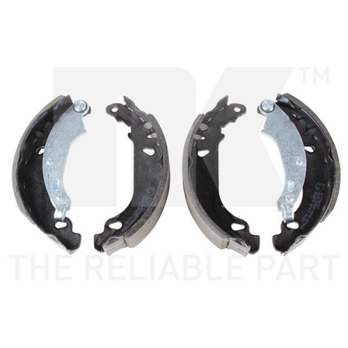 Bremsbackensatz NK 2739637 f&uuml;r RENAULT DACIA, Hinterachse
