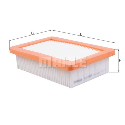 Luftfilter KNECHT LX 4067 f&uuml;r MERCEDES-BENZ RENAULT