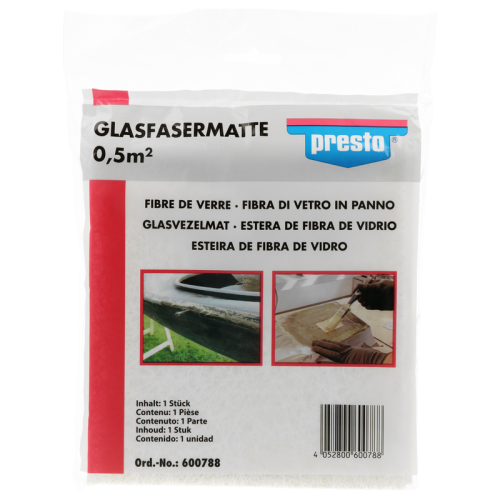Glasfaserspachtel PRESTO 600788 presto Glasfasermatte 0,5 qm