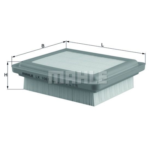 Luftfilter KNECHT LX 1061 f&uuml;r SUZUKI