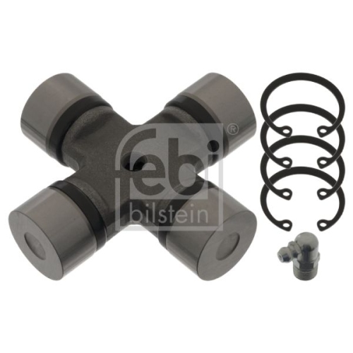 Febi Bilstein 47440 Kreuzgelenk f&uuml;r Gelenkwelle, mit Schmiernippel , 1 St&uuml;ck