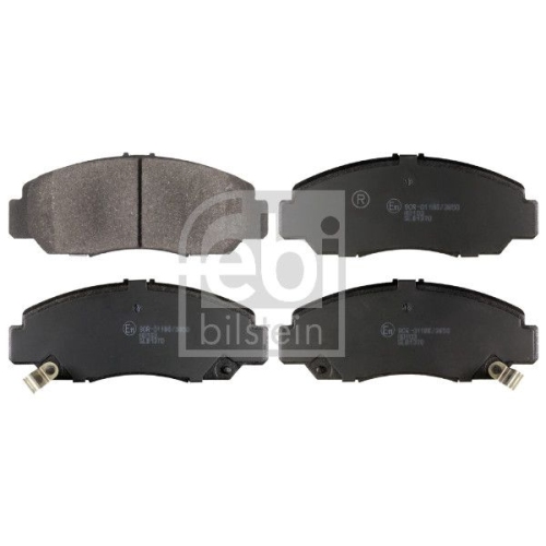Febi Bilstein 170650 Bremsbelagsatz, 1 St&uuml;ck