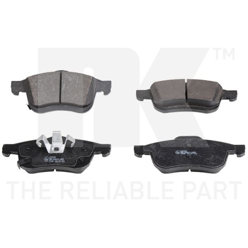 Bremsbelagsatz, Scheibenbremse NK 2223101 f&uuml;r FIAT, Vorderachse