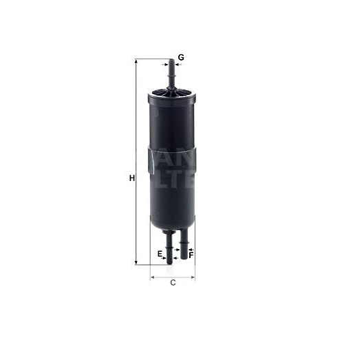 Kraftstofffilter MANN-FILTER WK 6030 f&uuml;r BMW