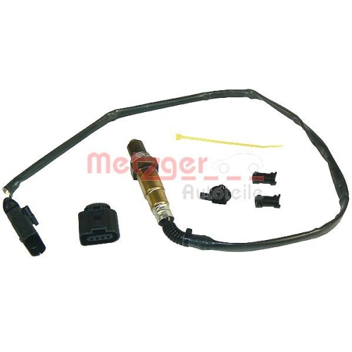 Lambdasonde METZGER 0893157 ORIGINAL ERSATZTEIL f&uuml;r PORSCHE VAG, hinten links