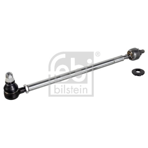 Febi Bilstein 11856 Spurstange mit Sicherungsmutter und Sicherungsblech , 1 St&uuml;ck