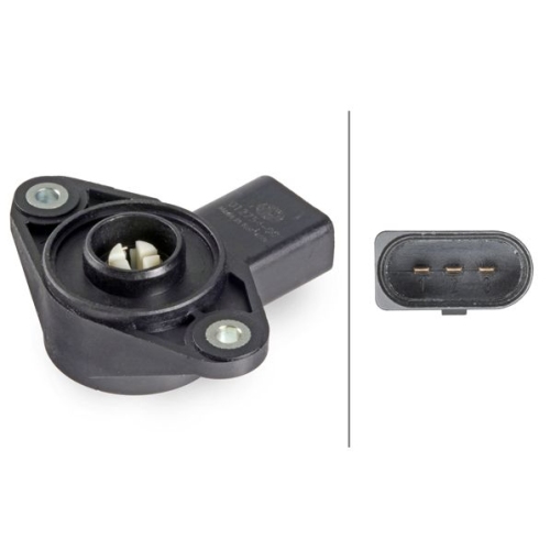 Sensor, Saugrohrumschaltklappe HELLA 6PD 012 754-001 f&uuml;r AUDI SKODA VW