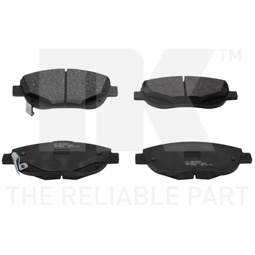 Bremsbelagsatz, Scheibenbremse NK 224591 f&uuml;r TOYOTA