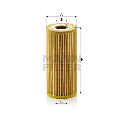 &Ouml;lfilter MANN-FILTER HU 615/3 x f&uuml;r MERCEDES-BENZ