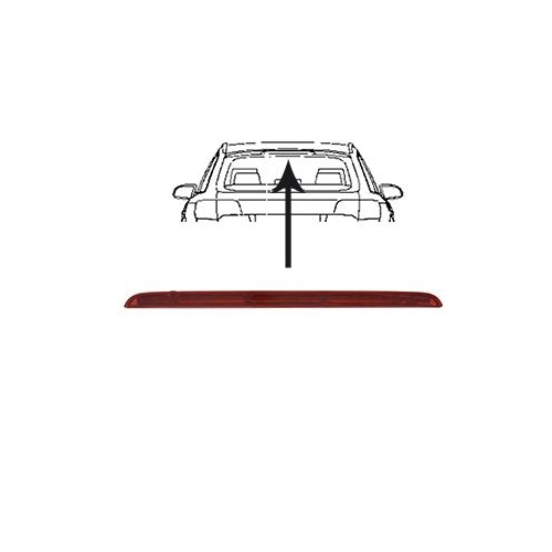 Zusatzbremsleuchte VAN WEZEL 0318929 f&uuml;r AUDI