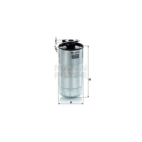 Kraftstofffilter MANN-FILTER WK 841/1 f&uuml;r BMW OPEL LAND ROVER