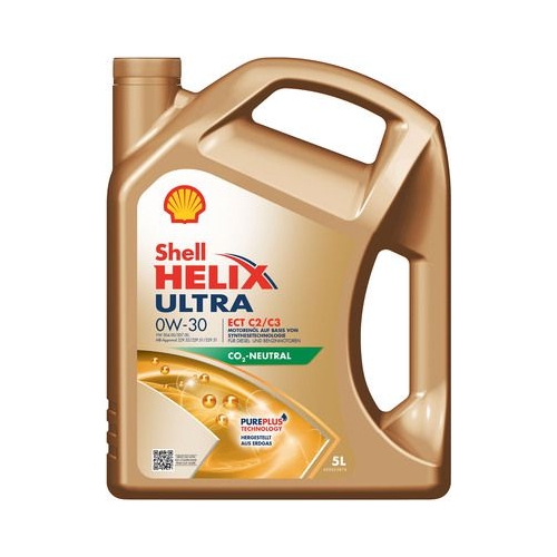 Motor&ouml;l SHELL 550042371 Helix Ultra ECT C2/C3 0W-30 5 Liter
