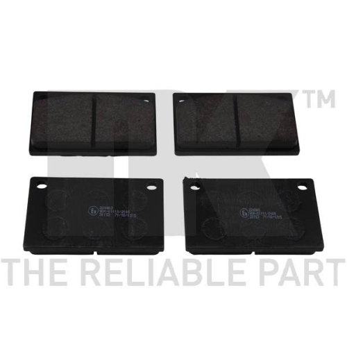 Bremsbelagsatz, Scheibenbremse NK 224802 f&uuml;r VOLVO, Vorderachse