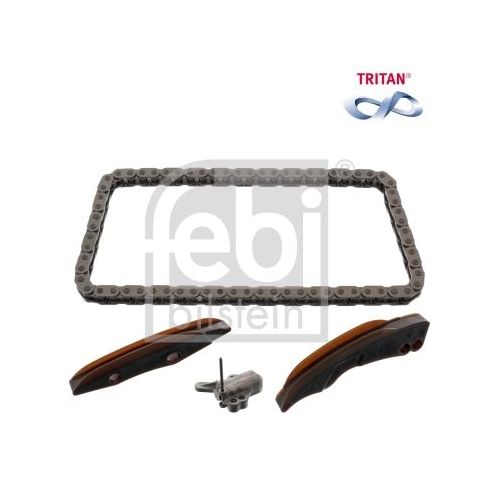 Febi Bilstein 1x 49529 Steuerkettensatz f&uuml;r Einspritzpumpe TRITAN&reg; beschichtet