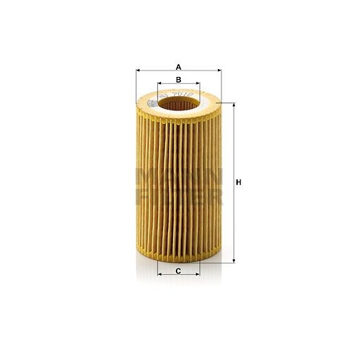 &Ouml;lfilter MANN-FILTER HU 7010 z f&uuml;r CHRYSLER FIAT MERCEDES-BENZ NISSAN