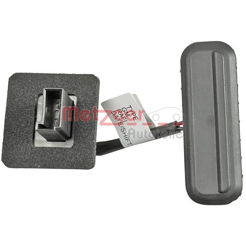Schalter, Heckklappenentriegelung METZGER 2310552 ORIGINAL ERSATZTEIL f&uuml;r OPEL