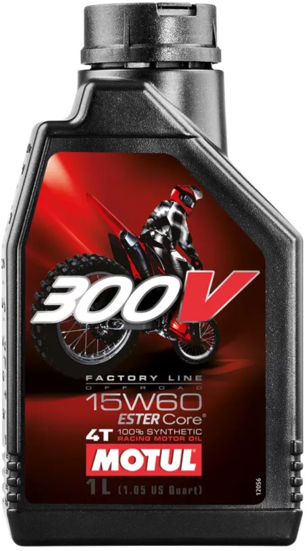 Motul 110103 Motorrad 300V 4T FL Off Road 15W-60 1L
