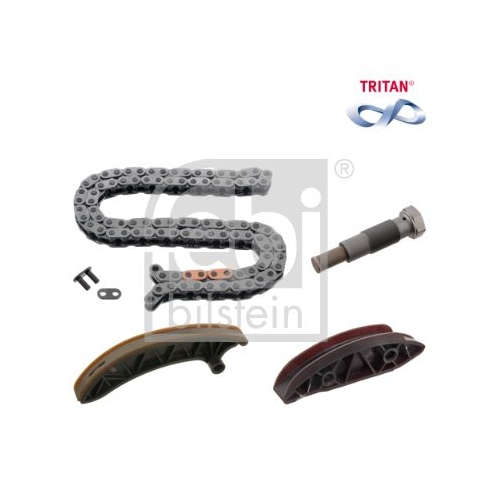 Febi Bilstein 1x 49570 Steuerkettensatz f&uuml;r Nockenwelle TRITAN&reg; beschichtet