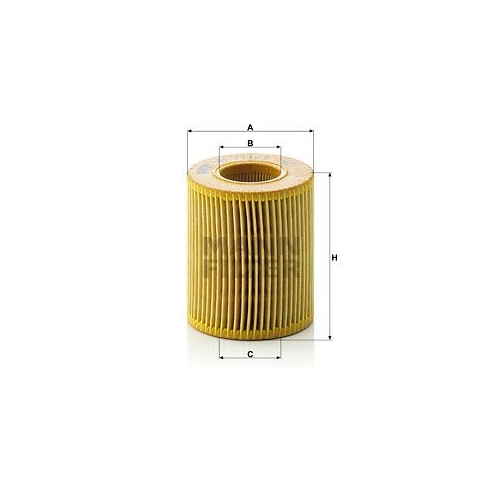 &Ouml;lfilter MANN-FILTER HU 711/2 x f&uuml;r MAZDA