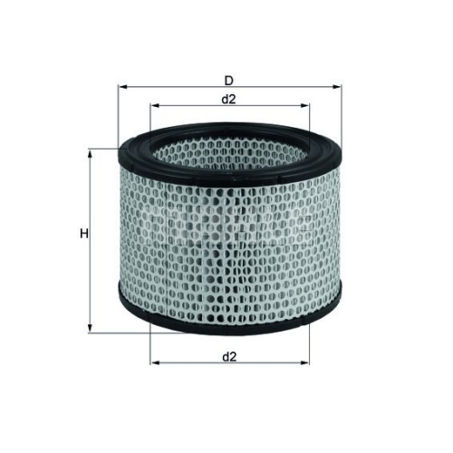 Luftfilter KNECHT LX 248 f&uuml;r DEMAG