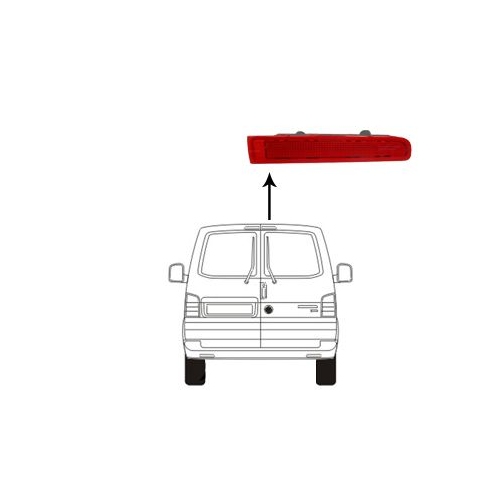 Zusatzbremsleuchte VAN WEZEL 5790930 f&uuml;r VW, rechts, f&uuml;r Fahrzeuge mit Heckt&uuml;ren