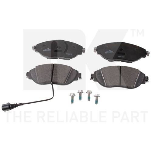 Bremsbelagsatz, Scheibenbremse NK 2247111 f&uuml;r AUDI SEAT SKODA VW CUPRA