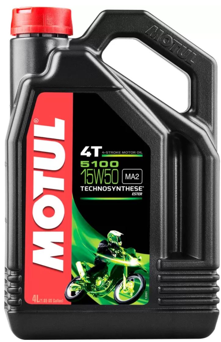 Motul 104083 Motorrad 5100 4T 15W-50 4L