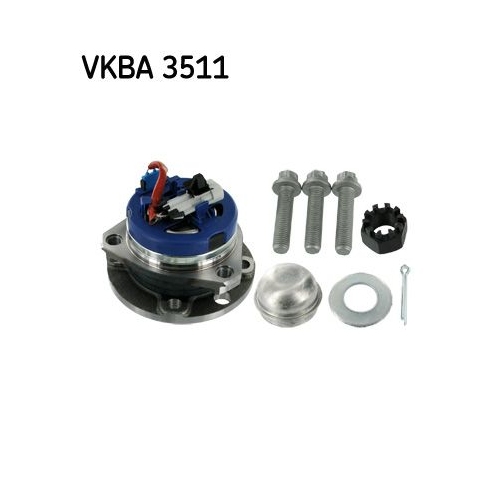 Radlagersatz SKF VKBA 3511 f&uuml;r OPEL VAUXHALL GENERAL MOTORS, Vorderachse