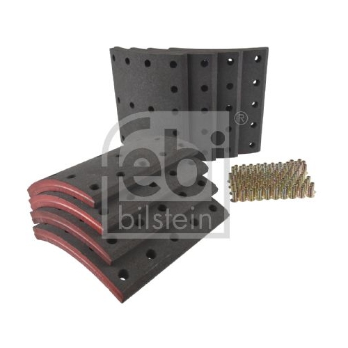 Febi Bilstein 172080 Bremsbackenbelagsatz, 1 St&uuml;ck
