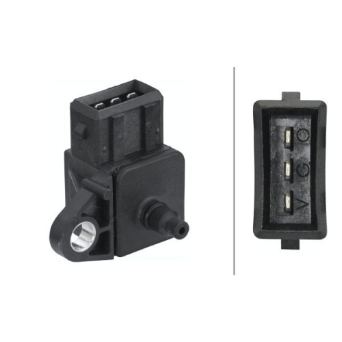 Sensor, Saugrohrdruck HELLA 6PP 009 400-321 f&uuml;r BMW