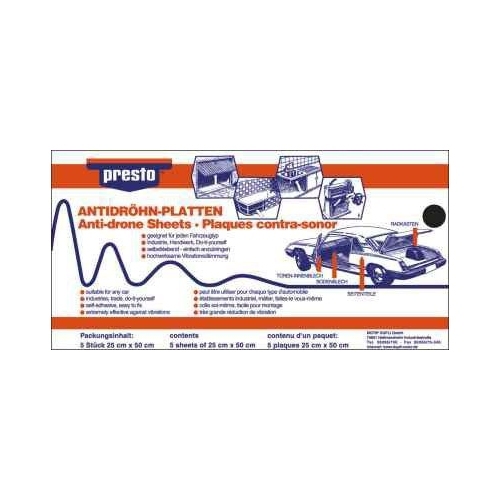 Anti-Dr&ouml;hn-Matte PRESTO 608029 Presto Antidr&ouml;hn-Platten aluk.