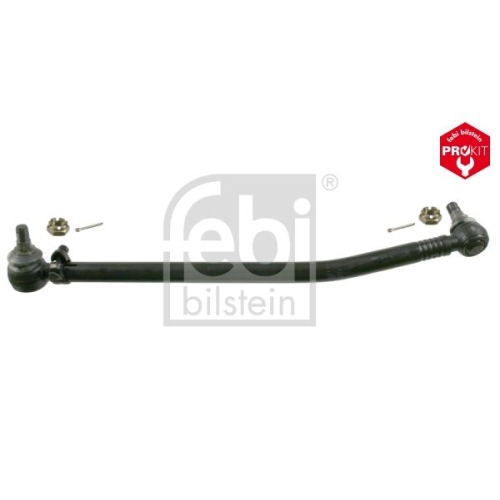 Febi Bilstein 15759 Lenkstange mit Kronenmuttern und Splinten , 1 St&uuml;ck