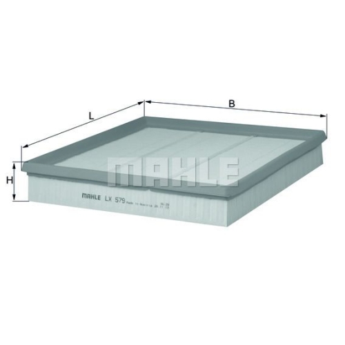 Luftfilter KNECHT LX 579 f&uuml;r FORD