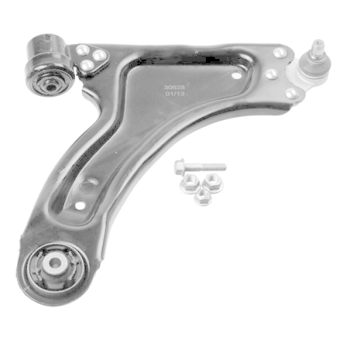 Lenker, Radaufh&auml;ngung LEMF&Ouml;RDER 30628 02 f&uuml;r OPEL VAUXHALL, Vorderachse, rechts