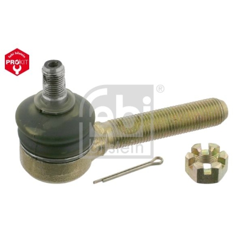 Febi Bilstein 08771 Kugelgelenk mit Kronenmutter und Splint, f&uuml;r Schaltgest&auml;nge , 1 St&uuml;ck
