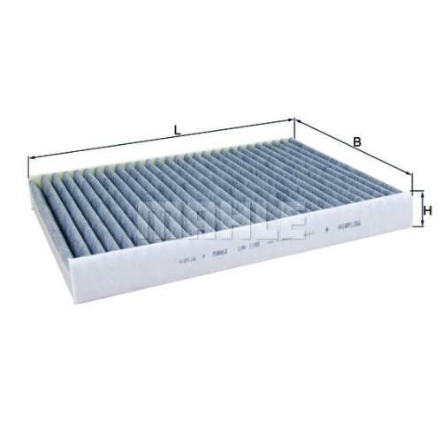 Filter, Innenraumluft KNECHT LAK 1185 f&uuml;r VOLVO