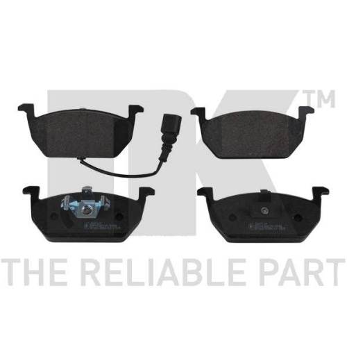 Bremsbelagsatz, Scheibenbremse NK 2247119 f&uuml;r AUDI SEAT SKODA VW, Vorderachse
