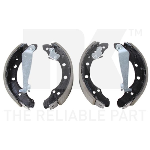 Bremsbackensatz NK 2799520 f&uuml;r AUDI SEAT SKODA VW, Hinterachse