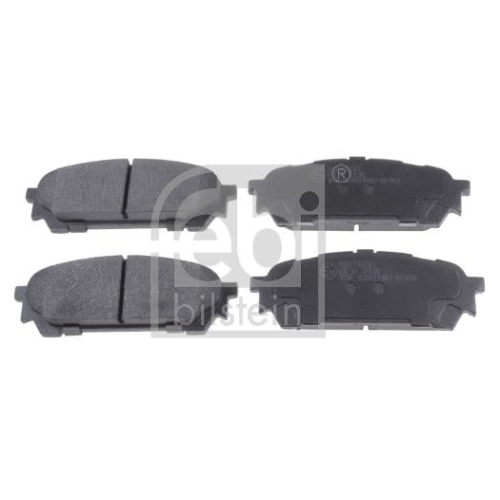 Febi Bilstein 170666 Bremsbelagsatz, 1 St&uuml;ck