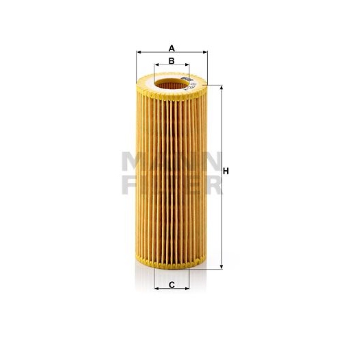 &Ouml;lfilter MANN-FILTER HU 721/4 x f&uuml;r BMW