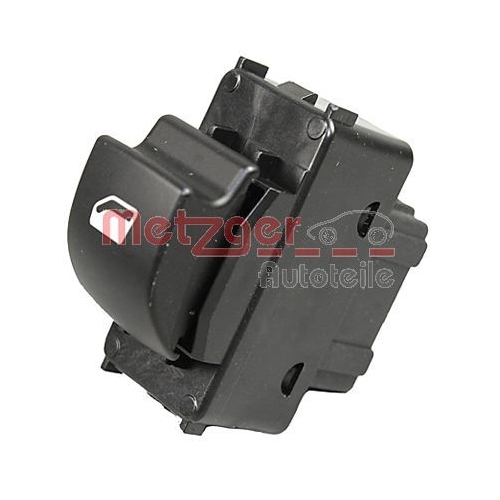 Schalter, Fensterheber METZGER 0916555 GREENPARTS f&uuml;r CITRO&Euml;N/PEUGEOT, vorne