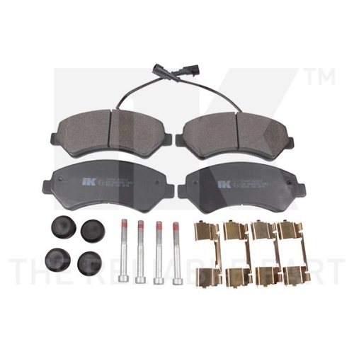 Bremsbelagsatz, Scheibenbremse NK 229995 f&uuml;r CITRO&Euml;N FIAT PEUGEOT, Vorderachse