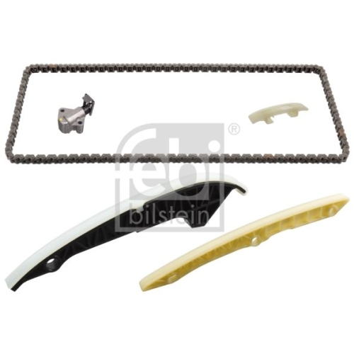 Febi Bilstein 1x 102196 Steuerkettensatz f&uuml;r Nockenwelle, mit Gleitschienen & Kettenspanner