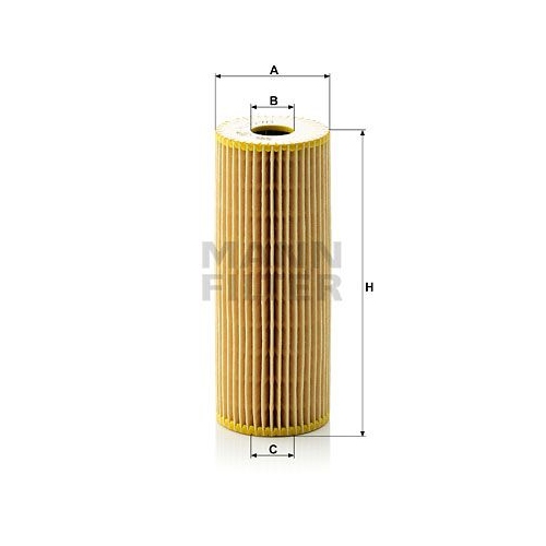 &Ouml;lfilter MANN-FILTER HU 727/1 x f&uuml;r MERCEDES-BENZ SSANGYONG VAG